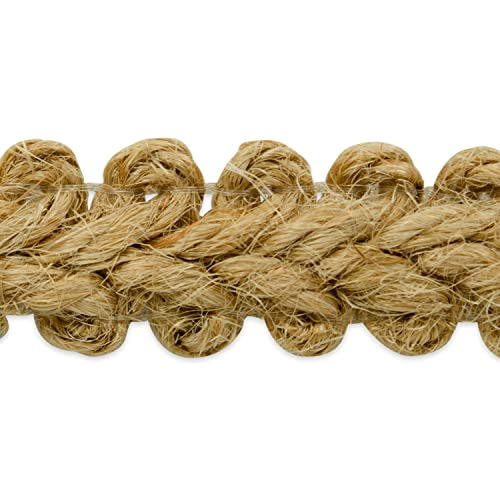 Adornos Cortados A Medida Alice Classic Woven Braid Natural 