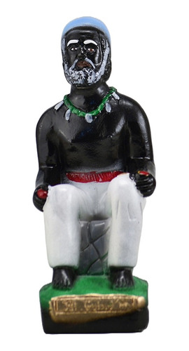 Preto Velho Pai Guiné + Obaluaê Omulu Dos Orixás Kit Com 2