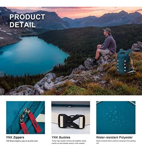 Mountaintop Mochila De Senderismo 35l Viajes Al Aire Libre Y