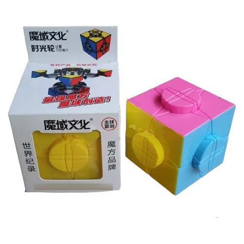 Moyu Wheel Of Time Round Cubo Rubik 3x3 Maquina Del Tiempo 