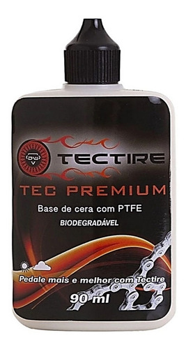 Imagem 1 de 5 de Cera Lubrificante Corrente Longa Duração Tec Premium 90ml