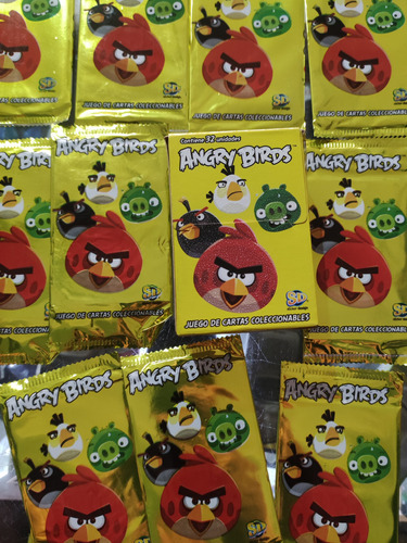 Pack Lote  Angry Birds Album Cartas Figuritas Extenciones