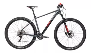 Mountain bike Cube Attention 2021 R29 M 12v frenos de disco hidráulico cambio SRAM SX Eagle color gris/negro/rojo