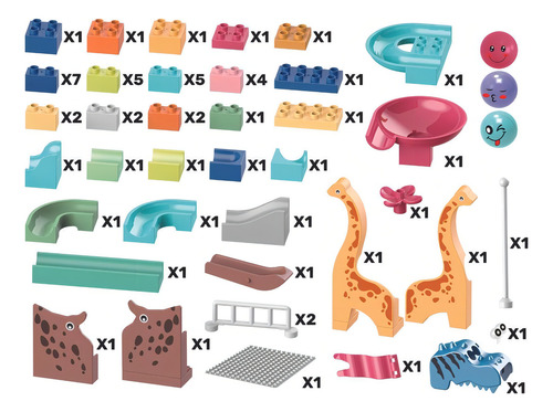 Blocos de montar Zoop Toys Blok Blok Dinossauros