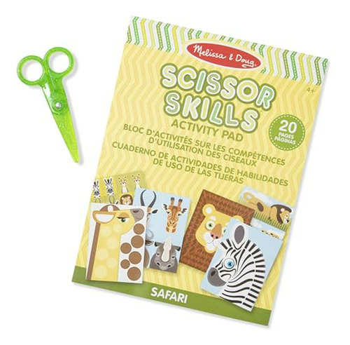 Habilidades De Tijera De Safari De Melissa & Doug