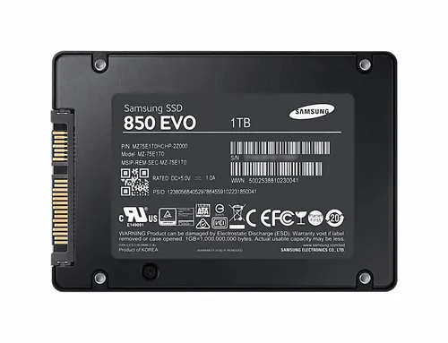 Samsung 850 evo best sale 1tb
