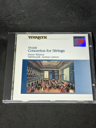 Cd Tafelmusik Vivaldi Concertos Strings Vivarte Supercultura