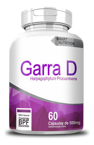 Garra D 500mg 60 Cápsulas