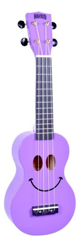 Ukelele Soprano Mahalo Sengon Con Funda U-smiles Color Violeta