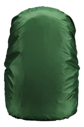 Cubierta Funda Impermeable Para Mochila Color Verde Militar Diseño De La Tela Poliéster