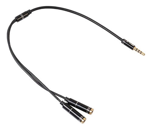 Adaptador De Para Auriculares Macho A 2 Hembras 5 Piezas