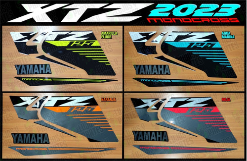 Calcomanías Yamaha Xtz 125 2023