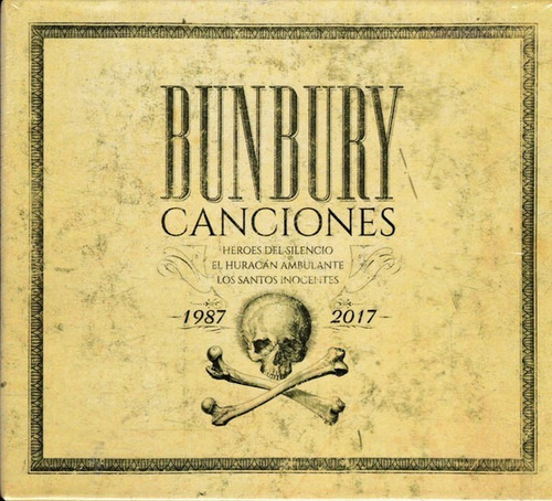 Bunbury Canciones 1987/2017 Cd Nuevo 