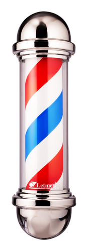 Poste Caramelo Barberia Giratorio 73cm Altura