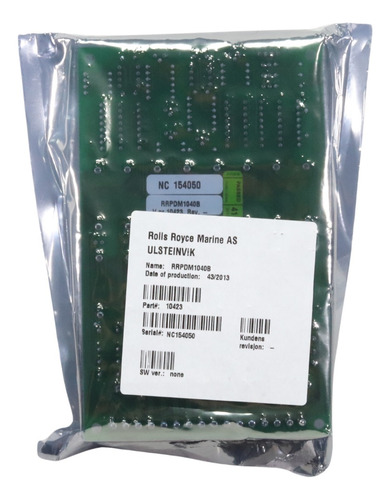 Rolls Royce Pfi1038b Tarjeta Electrónica Power Monitor Card