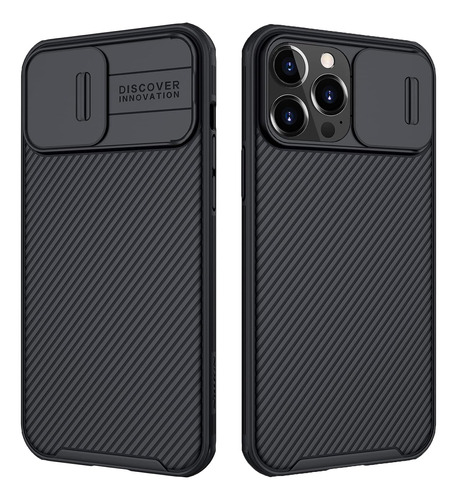 Funda Para iPhone 13 Pro Max Cubierta De Camara Deslizante N