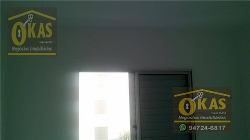 Imagem 4 de 12 de Apartamento Com 2 Dormitórios À Venda, 47 M² Por R$ 170.000,00 - Vila Urupês - Suzano/sp - Ap0071