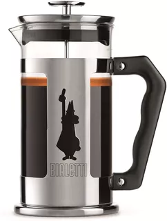 Bialetti Cafetera French Press 3 Tazas Acero Inoxidable