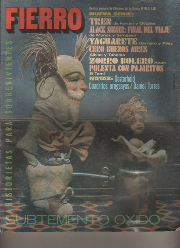 Antigua Revista ** Fierro  ** N° 95 - Año 1992