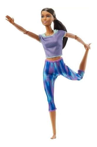 Imagem 2 de 7 de Barbie Articulada Feita Para Mexer To Move Morena Ms Sj