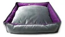 Comprar Colchon Cama Reversible Basket Purpu Para Perros Mascotas T3