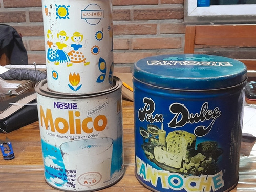 Latas Antiguad Leche Kasdorf Precio X Unidad