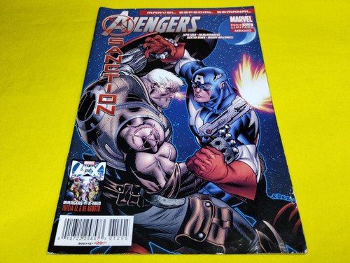 Comic Avengers Asanction Serie 1 De 2 Limitada Marvel Españo