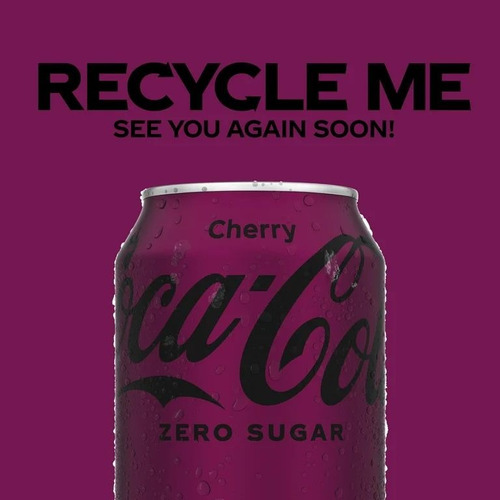 Refresco Coca Cola Cherry Zero Sugar 12 Pack 355ml Importado