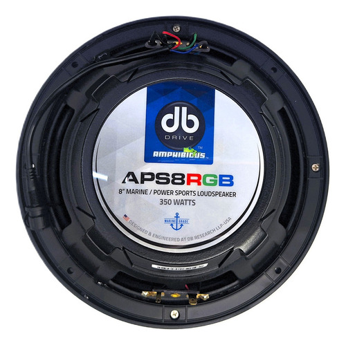 Bocinas Coaxiales Db Drive Aps8rgb 125w Rms 8 PuLG 2 Vías