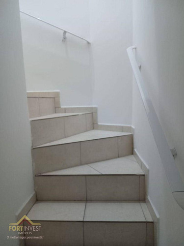 Imagem 14 de 16 de Sobrado Com 2 Dormitórios À Venda, 56 M² Por R$ 239.000,00 - Tude Bastos (sítio Do Campo) - Praia Grande/sp - So0268