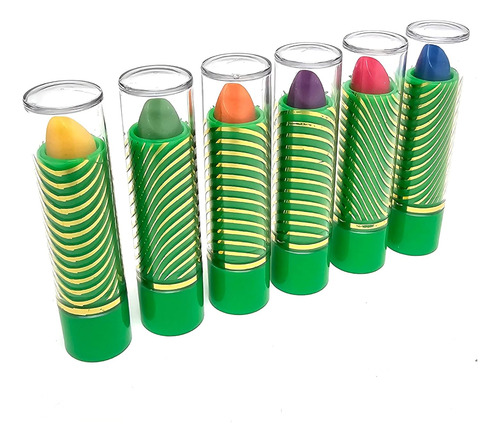 Lápiz Labial Retro De Aloe Vera Arcoíris Que Cambia El Estad