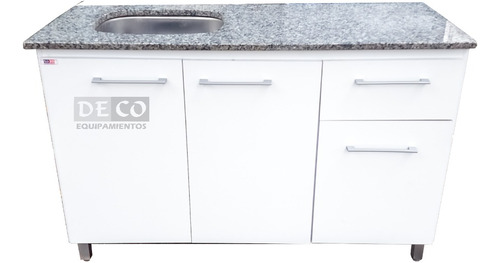 Mesada Granito Entero + Mueble Cocina Armado Gratis