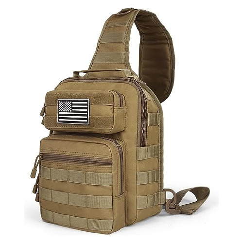 Haomuk Tactical Sling Bag Backpack Military Rover Muster Sli