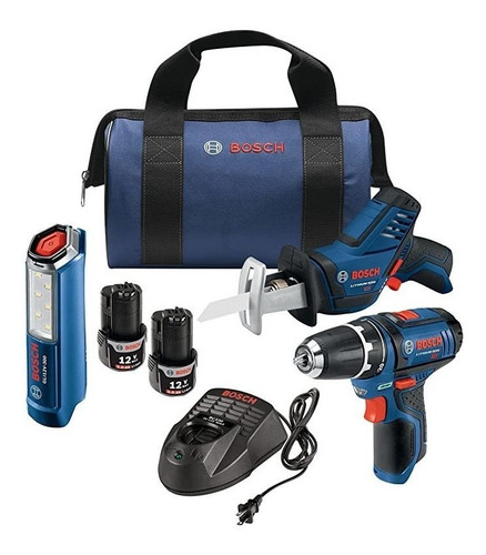 Bosch Kit Combinado De Herramientas Eléctricas Gxl12v-310b.