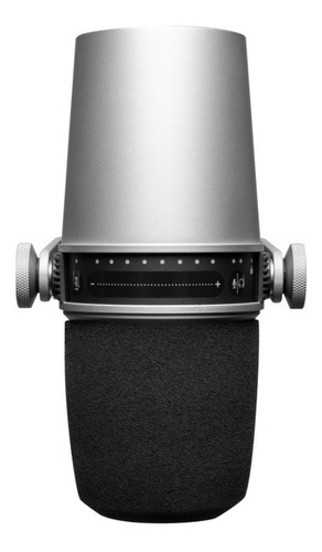 Imagen 4 de 5 de Micrófono Shure MV7 dinámico unidireccional plateado