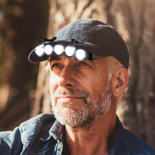 Zbg Clip De Luz Led For Gorra Lámpara Con Clip De Sombrero