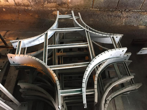 Bandejas Portacables Tipo Escalera, Galvanizado En Caliente