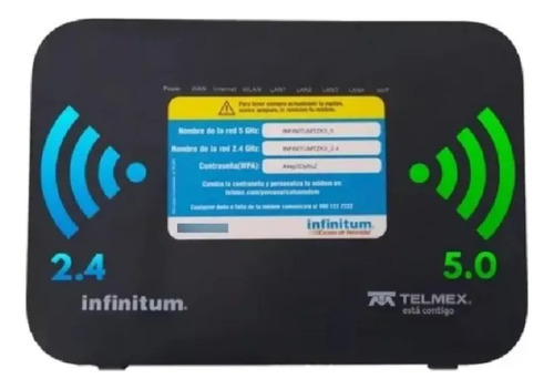 Modem Router Huawei Dn8245v Wisp Usado Cobre Wan Negro Oscuro (Usado)