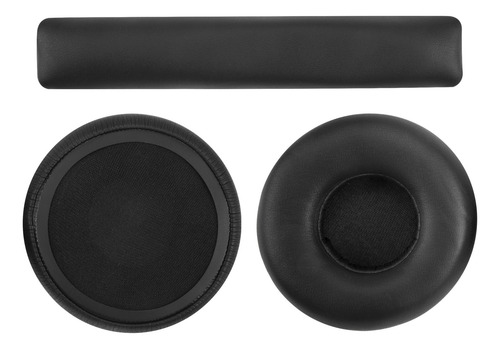 Funda De Cojín De Cuero Para Auriculares, Diadema De Repuest