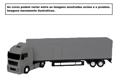 Brinquedo Infantil Caminhão Baú 67cm Diamond Truck Azul 1330 - Roma no  Shoptime