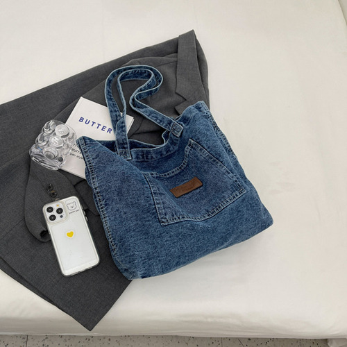 Un Bolso Para Mujer, Vaquero Moderno, Simple Y Sexy