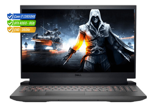 Portatil Gamer Dell G15 Core I7 13th 64gb 1tb Rtx 4060 Fhd