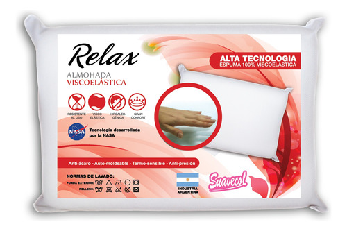 Almohada Relax Inteligente Viscoelástica