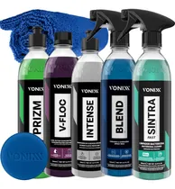 Comprar Kit Vonixx Shampoo V-floc Restaurador De Vidros Cera Blend