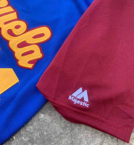 Imagen 5 de 9 de Camiseta Azul De Venezuela Clásico Mundial De Béisbol 2017