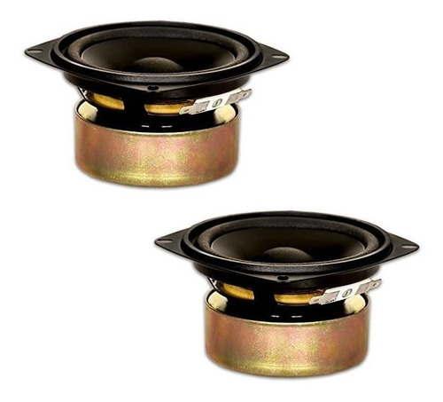 2 goldwood Sound Gw-204/4s Shielded 4&#34; Woofers 70 w, .