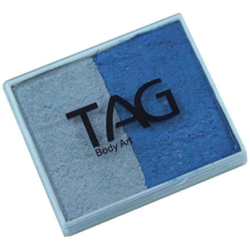 Tag 2 Color Pastel Dividir Pearl Blue And Pearl Silver ...