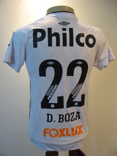 Camisa Futebol Santos Sp Umbro (2021) Usada Jogo 3046 (Usado)