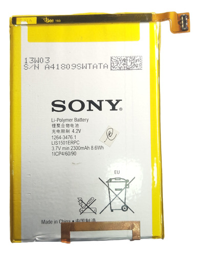 Batería Para Sony Zl Lis1501erpc 100%original