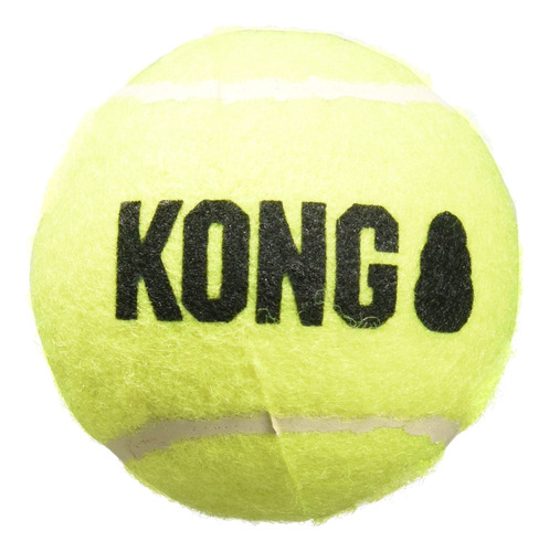 Kong Air Dog Squeakair - Pelotas De Tenis Para Perros, Tama.